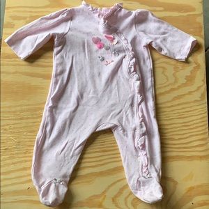 Little Me footed onesie